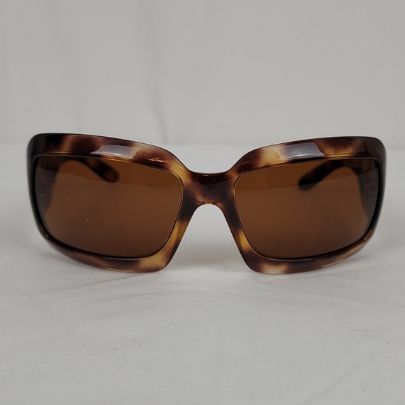 Chanel CC Logo Mother Of Pearl Brown Tortoise Shell Acetate Square Sunglasses - Picture 2 of 11